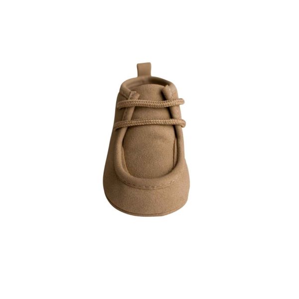 <span>WALLY</span> Infant Tan Wallabee Booties - Image 2
